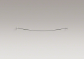 Kohler 9349-BS Curved Shower Rod, Traditional Design