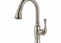 Brizo® 64003LF-SS Talo® Kitchen Faucet, 1.8 gpm Flow Rate, Stainless Steel, 1 Handles, 1 Faucet Holes, Function: Traditional, Domestic, Commercial