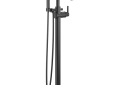 DELTA® T4759-BLFL Trinsic®/Compel® Contemporary Tub Filler Trim, 1.75 Flow Rate, Matte Black, 1 Handles, Domestic, Commercial