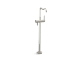 Kallista P24418-00-AD Freestanding Bath Faucet, Less Handshower One(TM) - Nickel Silver
