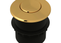 Rohl AS425ULB Air Activated Switch Button Only for Waste Disposal - Unlacquered Brass