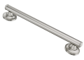 Moen® R8716D1GBN Designer Elegance Grab Bar, Home Care®, 16 in L x 1-1/4 in Dia, Brushed Nickel, 304 Stainless Steel, Import