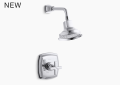 Kohler K-TS16234-3-CP Margaux Rite-Temp Shower Valve Trim with Cross Handle - Polished Chrome