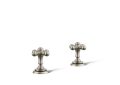 Kohler® 98068-3-BN Artifacts® Cross Handle, For Use With Widespread Bathroom Sink Faucets, 8 to 16 in Center Distance, Metal, Vibrant® Brushed Nickel