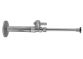 Jaclo® 618-2-72-SN 618-2-72 Square Lever Handle Toilet Supply Kit, 4 Pieces
