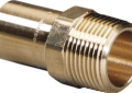 Viega 79410 ProPress 1-1/4 inch Street Press x 1-1/4 inch Male Lead Free Bronze Adapter