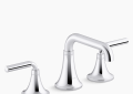 Kohler K-27416-4-CP Tone(TM) Widespread Bathroom Sink Faucet, 1.2 GPM - Polished Chrome