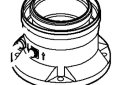 Viessmann 7823 287 Vent Pipe Adapter