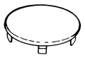 Moen 22897 1-1/2 inch Sink Hole Cover - Stainless Steel
