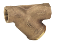 Watts LF777M1-20 0123106 1-1/4 inch Female Lead Free Copper Alloy Body Wye Strainer