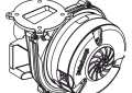 Viessmann 7839 609 Radial Fan Assembly with Flapper