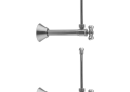 Jaclo® 582X-62-ORB 582X-62 Multi Turn Angle Pattern Faucet Supply Kit, 6 Pieces