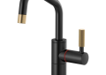 Brizo® 61363LF-H-BLGL Litze® Instant Hot Faucet, 1 gpm at 60 psi Flow Rate, Luxe Gold/Matte Black, 1 Handle, Import