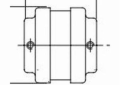 Taco COU-D-100 Pro-Fit Cast Iron Circulator 1/2 inch x 5/8 inch 3J Spring Coupler