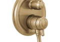 DELTA® T27997-CZ Monitor® 17 Traditional Valve Trim With 6-Setting Integrated Diverter, 5.8 gpm Valve, Brilliance® Champagne Bronze