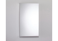 Robern® PLM2430G Flat Top Medicine Cabinet With Safeseal™ Gasket and Interior Polished Edge Mirror, PL Series, 24 in OAW x 30 in OAH, Rust Free Aluminum, Classic Gray