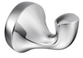 Moen® YB2803CH Single Robe Hook, Eva®, 1 Hook, 1.99 in OAW x 2.56 in OAD x 2.22 in OAH, Import