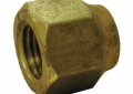 5/8 OD Inch Brass Short Forged Flare Nut