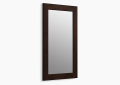 Kohler K-99666-1WB Poplin(R) Marabou(R) Framed Mirror - Claret Suede