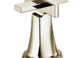 Brizo® HX5398-PN Low Cross Handle Kit, For Use With Levoir™ Widespread Lavatory Faucet and Bidet Faucet, Polished Nickel, Import