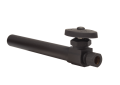 Brasscraft CS41BX BZ Mutli-Turn Sweat Straight Stop With 5" Extension and Escutcheon