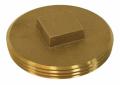 4 Inch Brass Southern Code Cleanout Plug