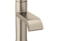 Moen® 6702BN Bathroom Faucet, Genta™, Commercial, 1.2 gpm Flow Rate, 4-1/16 in H Spout, 1 Handle, Pop-Up Drain, 1 or 3 Faucet Holes, Brushed Nickel