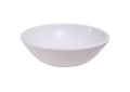 Barclay 4-458WH Adelle Basin, Round Shape, 16-3/8 in Dia x 6-1/4 in H, Above-Counter Mount, Vitreous China, White, Import