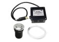Mountain Plumbing Products MT953/BRS Round Classic Touch Waste Disposer Air Switch With Freedom Mount, Import