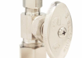 BrassCraft® OCR14X NS OCR11X Multi-Turn Straight Stop, 1/2 x 3/8 in Nominal, Compression, 125 psi, Brass Body, Satin Nickel, Domestic