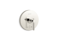 Kallista P21383-LV-SN Central Park West(TM) Thermostatic Trim, Lever Handle - Polished Nickel
