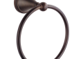 Brizo® 69546-RB Traditional Towel Ring, 6-5/16 in Ring, 7-5/16 in OAH, Zinc, Venetian Bronze, Import