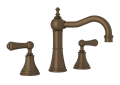 Perrin & Rowe U.3723LS-EB-2 Georgian Era Bathroom Faucet, 1.2 gpm Flow Rate, Bronze, Import