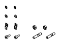 Viessmann 7834 399 Burner Parts Accessory Pack