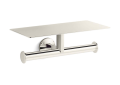 Kohler® 78384-SN 78384 Components® Modern Toilet Paper Holder, 3-13/16 in H, Zinc/Brass, Vibrant Polished Nickel