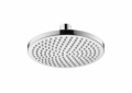 Hansgrohe 28450001 Croma 160 3-Jet Shower Head, Number of Spray Type: 2, Soft Flow Spray, 2.5 gpm Max Flow, Round Head, Wall Mount
