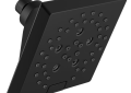 DELTA® 52664-BL Universal Angular Modern Raincan Shower Head, 1.75 gpm Max Flow, 5 Sprays, 5-13/16 in L x 5-13/16 in W x 3-15/16 in H Head, Import