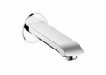 Hansgrohe 31494001 Metris E Tub Spout, 5-1/2 in L x 5/8 in H, Solid Brass, Polished Chrome, Import
