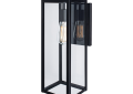 Norwell 1186-MB-CL Capture 1 Light 17 inch Black Outdoor Wall Light - Black