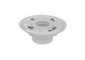 Jaclo® 88220-RGH 88220-RGH No Hub Shower Drain, For Use With All Jaclo Channel Drain Except Slim Channel Drain Style and Side Outlet Style, 6-1/2 Dia Size, PVC