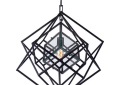 Visual Comfort KW5020G-CG Kelly Wearstler Cubist 1 Light 22.00 Inch Pendant - Iron