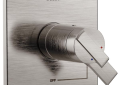 DELTA® T17T067-SS TempAssure® 17T 2-Function Valve Trim, 1.75 gpm Shower, Stainless Steel