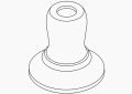 Kohler K-1033745-CP Handle Bonnet - Polished Chrome