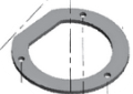 Weil McLain 383-700-107 WM97+ Burner Gasket