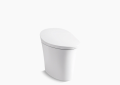 Kohler K-5401-0 Veil Intelligent Comfort Height Skirted One-Piece Elongated Dual-Flush Toilet - White