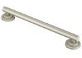 Moen® YG0736BN Designer Grab Bar, Iso™, 36 in L x 1-1/4 in Dia, Brushed Nickel, Stainless Steel, Import