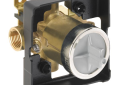 DELTA® R10000-IPWS Universal Tub and Shower Rough-In Valve Body, 1/2 in FNPT Inlet x 1/2 in FNPT Outlet, Forged Brass Body, Domestic