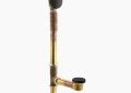 Kohler K-7259-BL Clearflo Brass Toe Tap Bath Drain - Matte Black