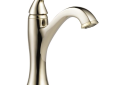Brizo® 65085LF-PN Lavatory Faucet, Charlotte®, 1.5 gpm, 5-3/4 in H Spout, 1 Handles, 1 Faucet Holes, Polished Nickel, Function: Traditional, Commercial