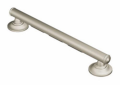 Moen® LR8724D1GBN Ultima Designer Grab Bar With Grip Pad, Home Care®, 24 in L x 1-1/4 in Dia, Brushed Nickel, 304 Stainless Steel, Import